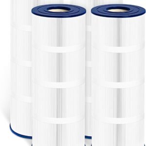 CX580XRE Pool Filter Cartridge Replace Hay ward C580E Hay ward SwimClear C3030 C3025 C3020 Uni cel C-7483 Compatible with Pleat tco PA81-PAK4, Fil bur FC-1225, FC-6425, 4 X 81 sq. ft. Cartridge 4 Pack
